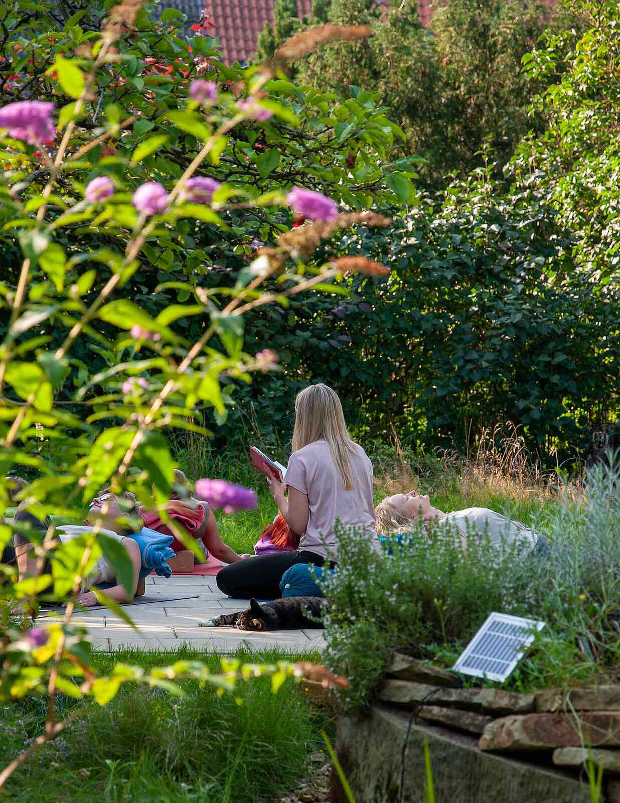 Veranstaltung Lebensfreude. Yoga und Lesen
